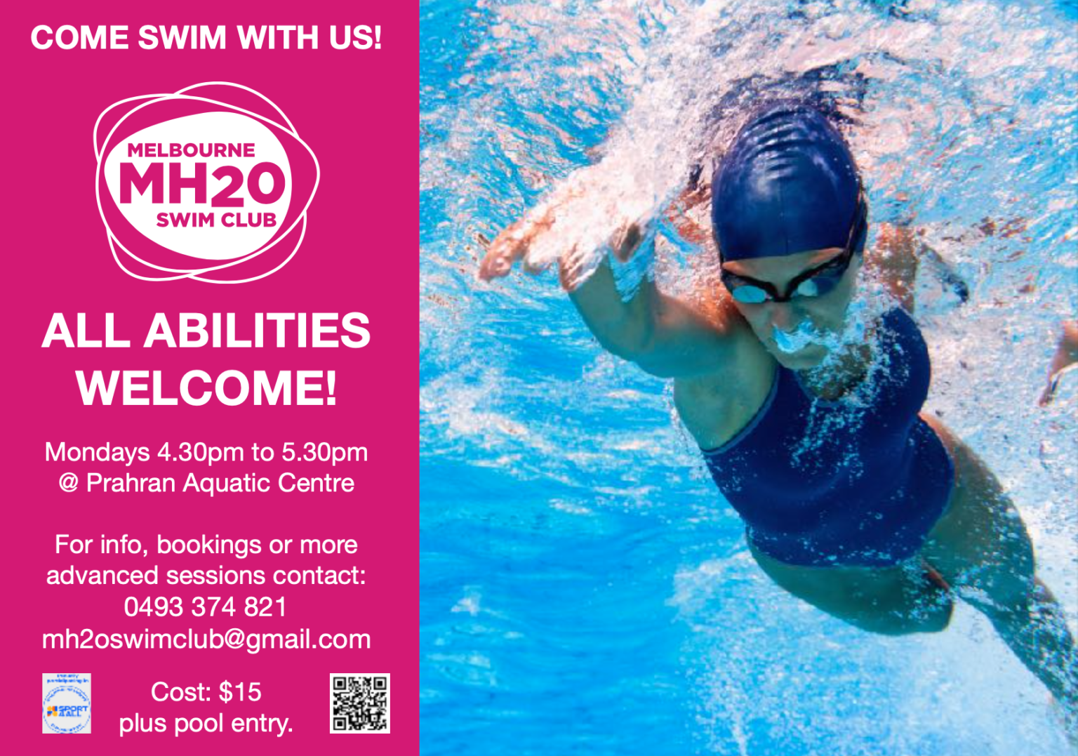 AllAbilities Sessions! Melbourne H20 Swimming Club